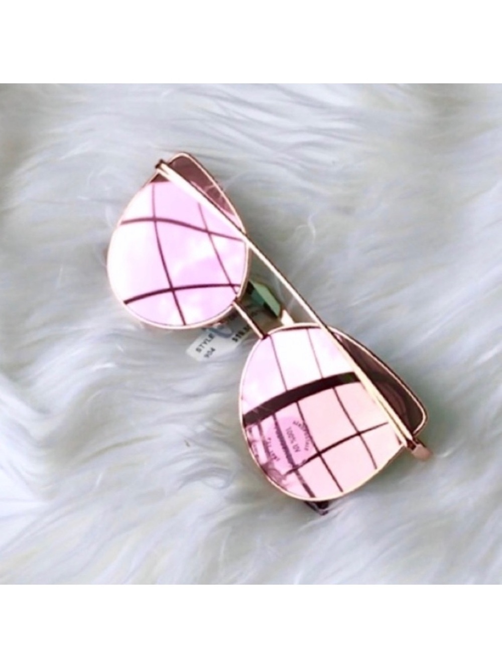 Mirrored Rose Gold Sunnies